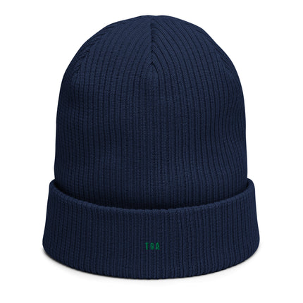 The 100% Organic ribbed beanie